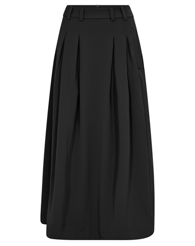 Co'Couture - Anya CC Pleat Nederdel - Black
